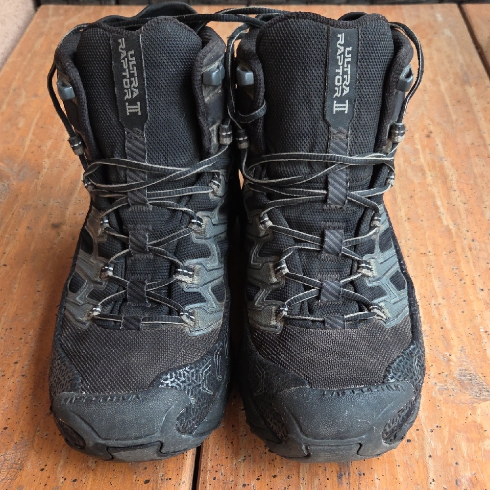 La Sportiva Ultra Raptor II Mid GTX Charcoal Trail Shoes